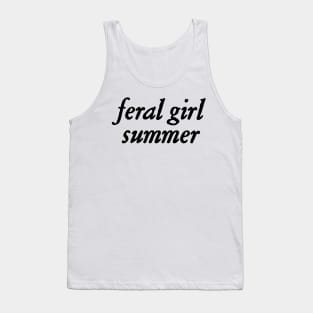 feral girl summer Tank Top